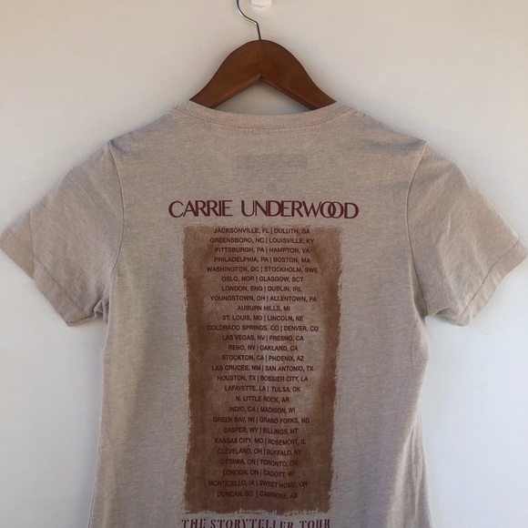 Carrie Underwood Official Concert T-Shirt Small - Picture 6 of 6